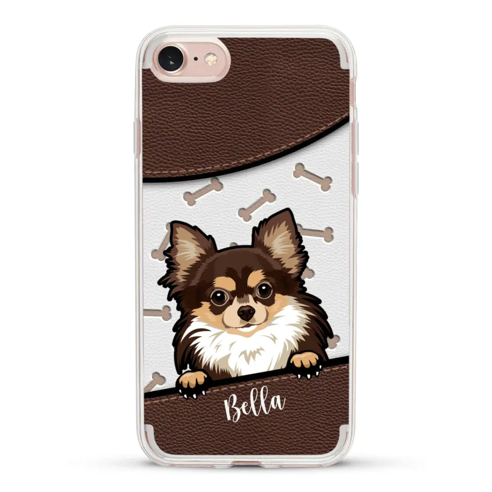 Pet leather look - Personalized Phone Case