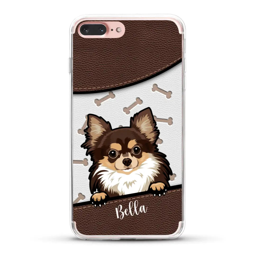 Pet leather look - Personalized Phone Case