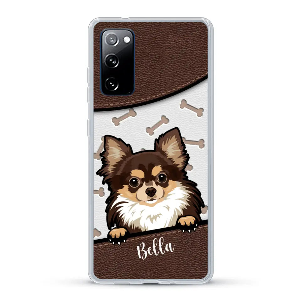 Pet leather look - Personalized Phone Case