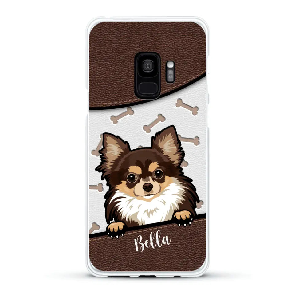 Pet leather look - Personalized Phone Case