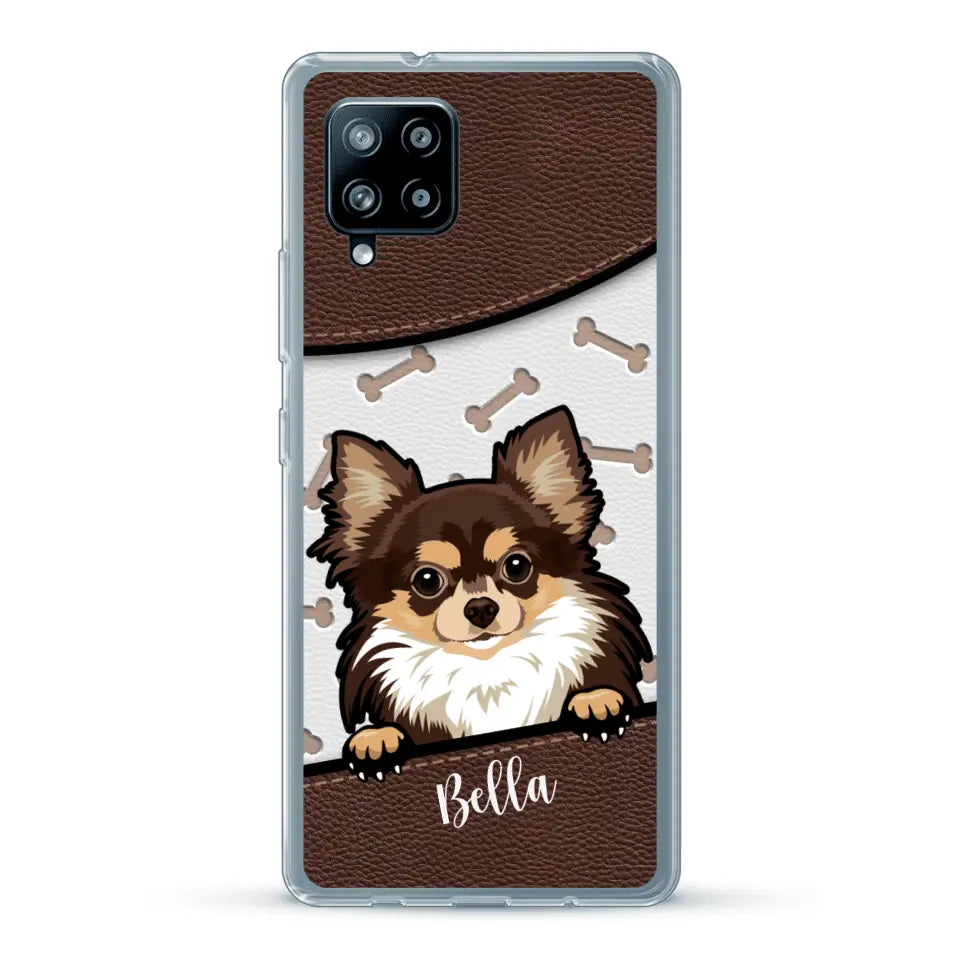 Pet leather look - Personalized Phone Case