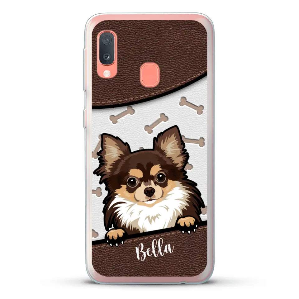 Pet leather look - Personalized Phone Case