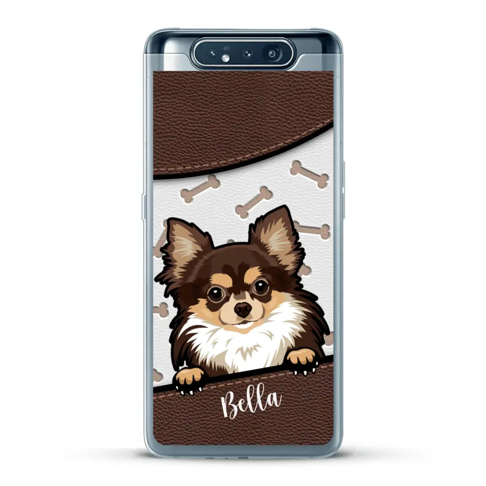 Pet leather look - Personalized Phone Case