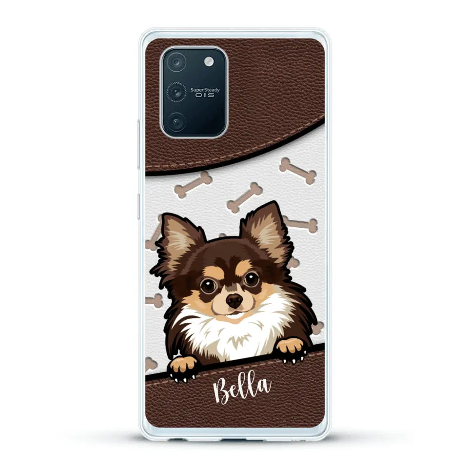 Pet leather look - Personalized Phone Case