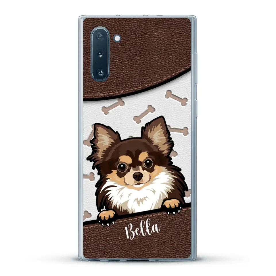 Pet leather look - Personalized Phone Case