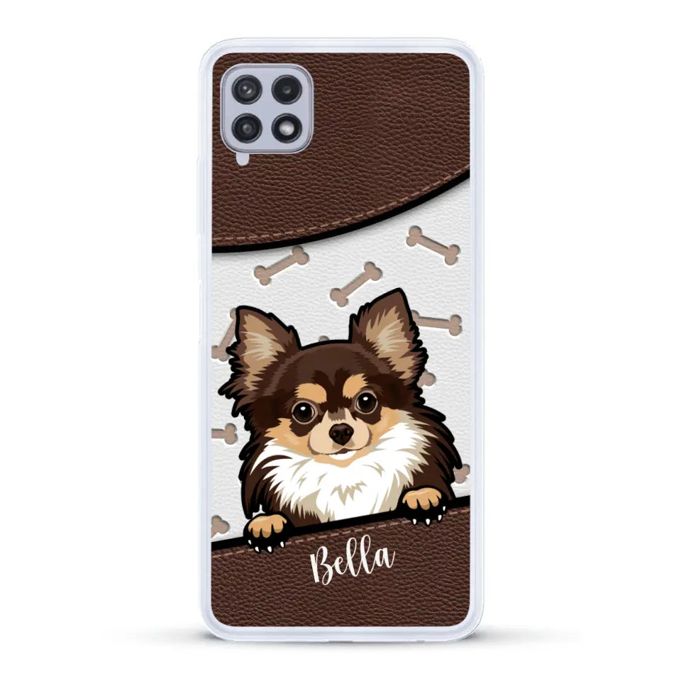 Pet leather look - Personalized Phone Case