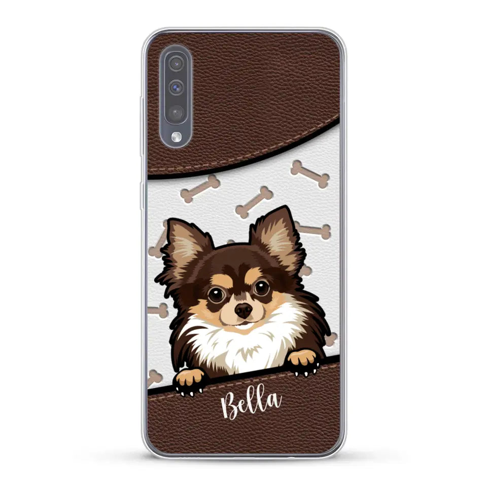 Pet leather look - Personalized Phone Case