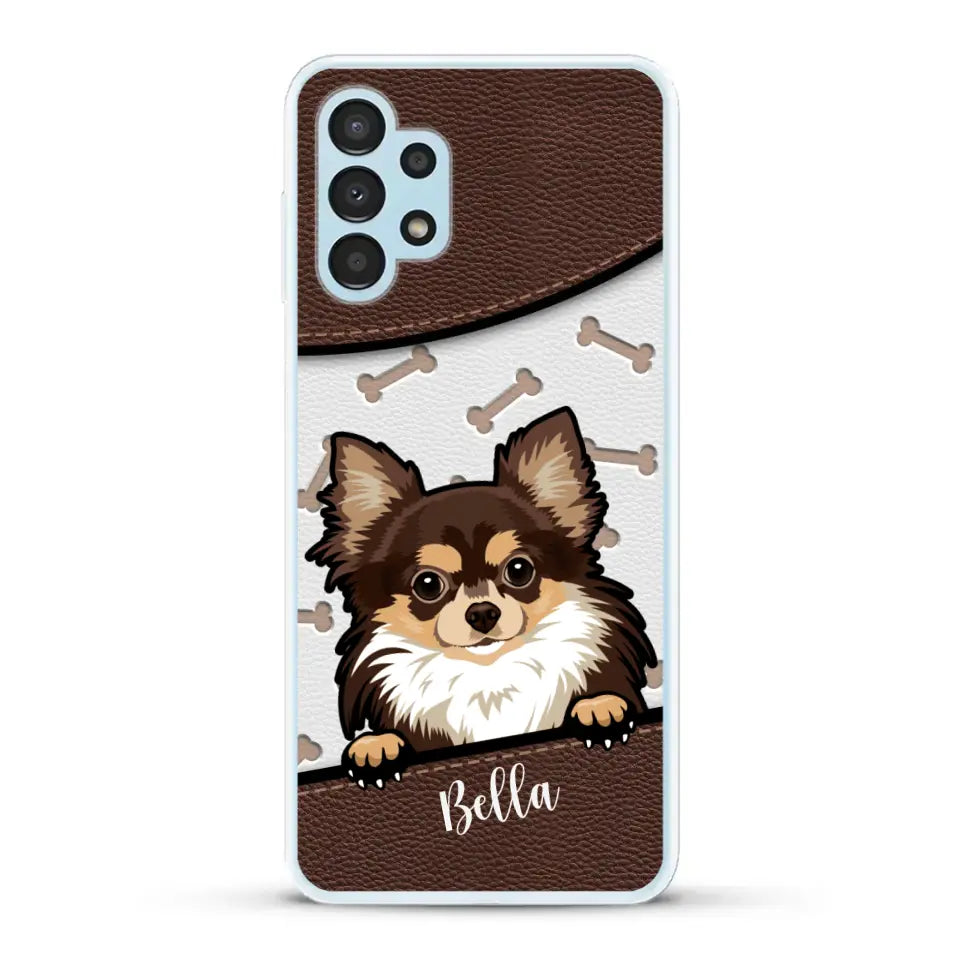 Pet leather look - Personalized Phone Case