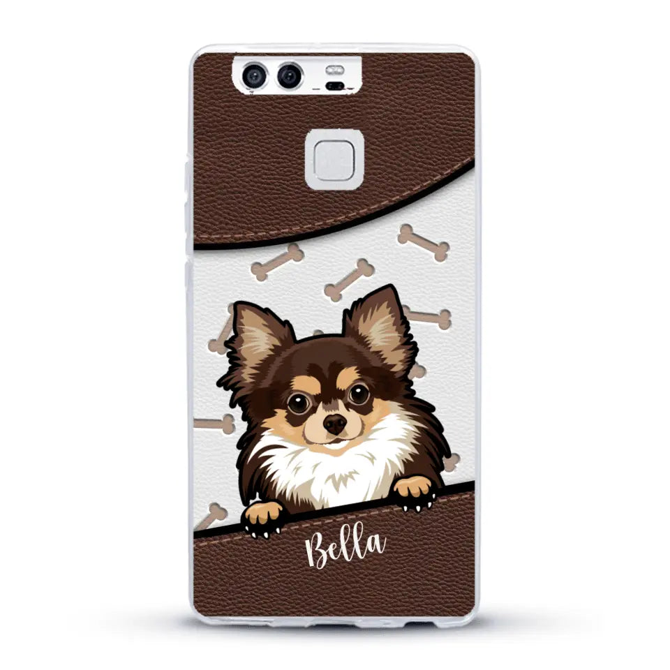 Pet leather look - Personalized Phone Case