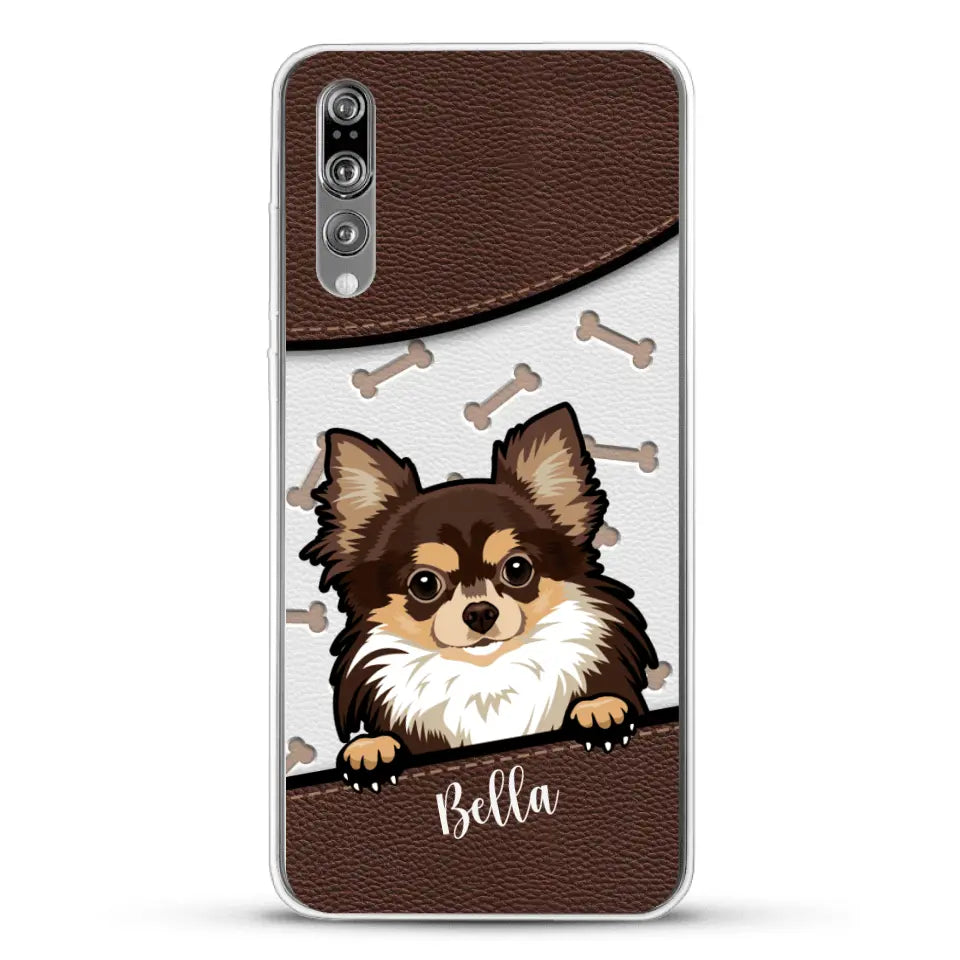 Pet leather look - Personalized Phone Case