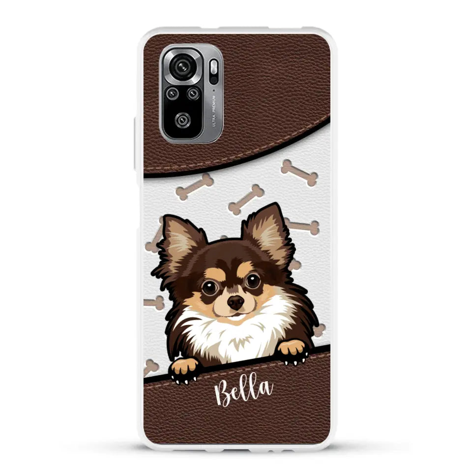 Pet leather look - Personalized Phone Case