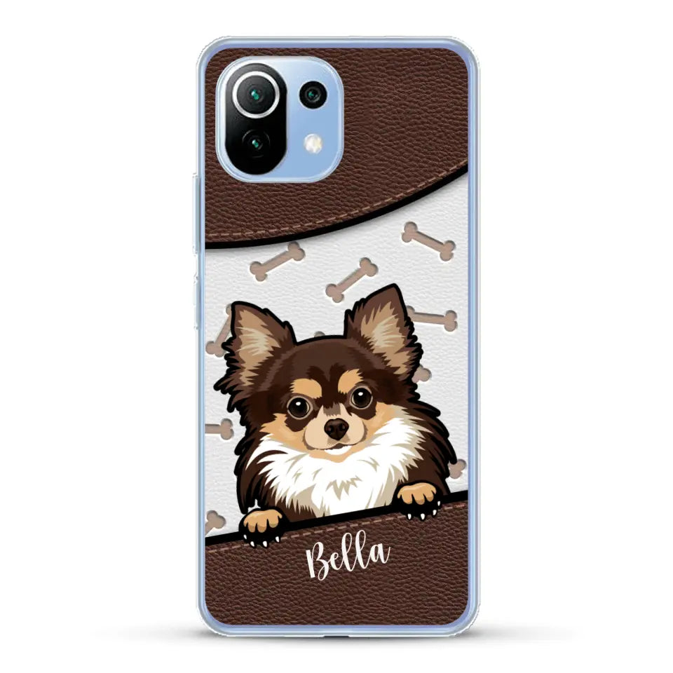 Pet leather look - Personalized Phone Case