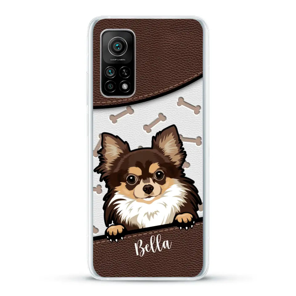 Pet leather look - Personalized Phone Case