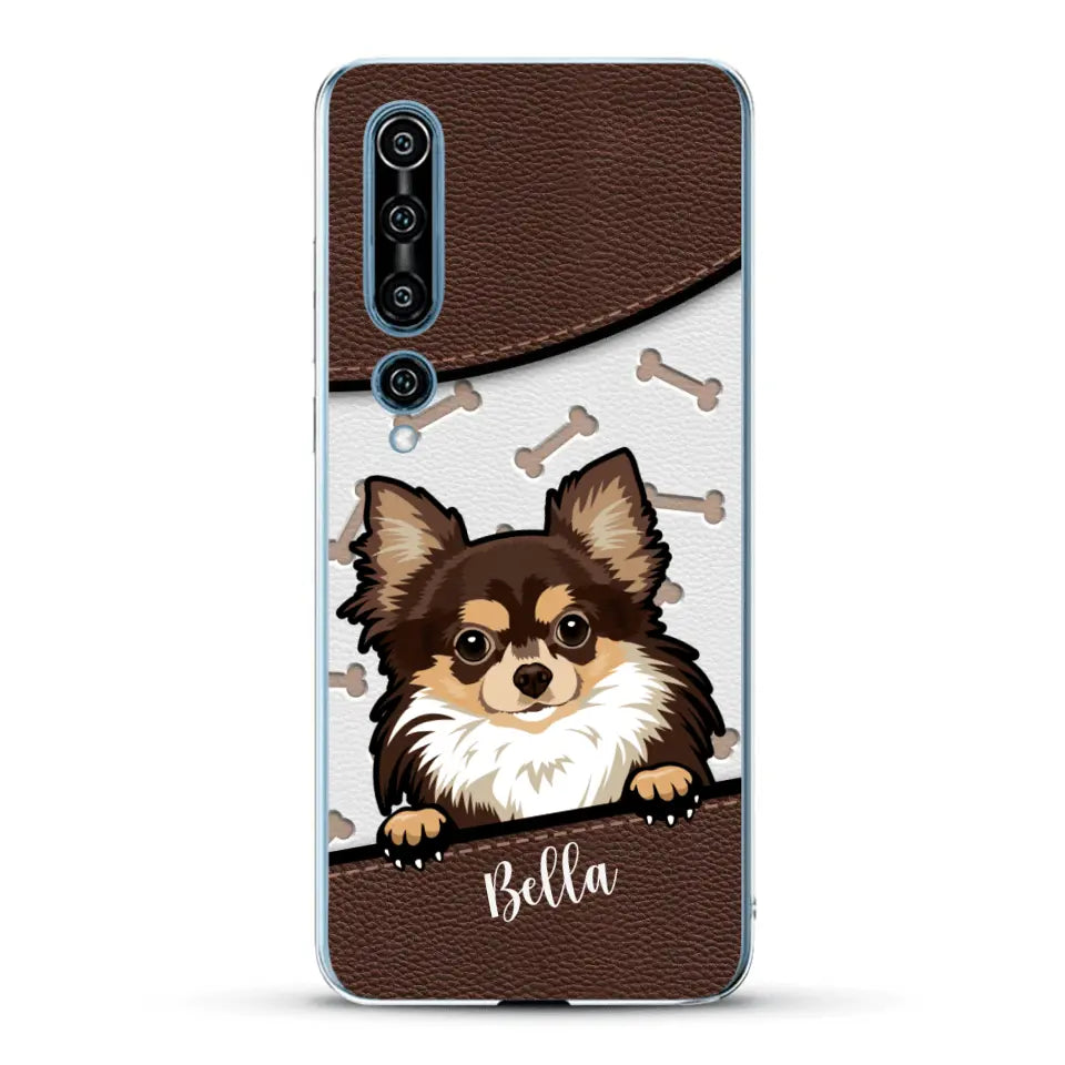 Pet leather look - Personalized Phone Case