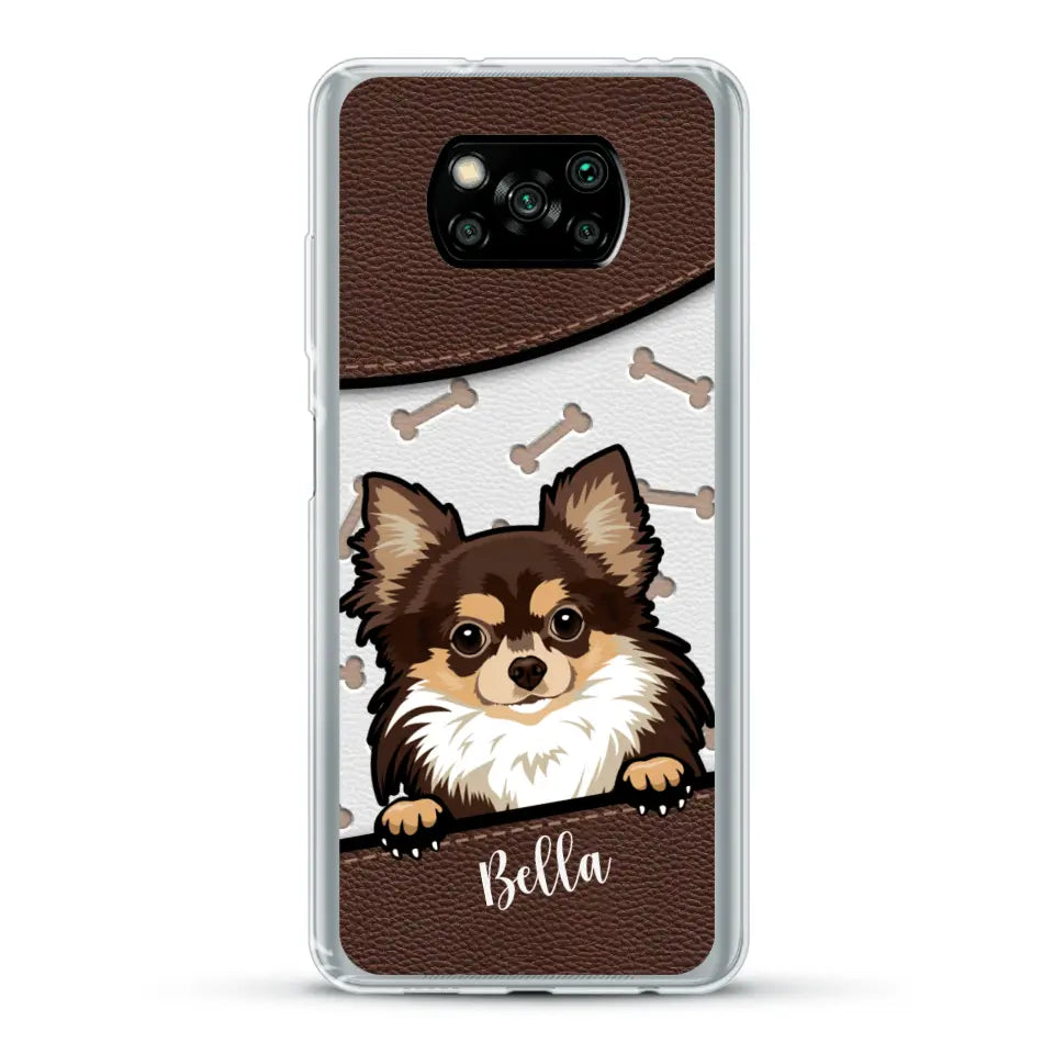 Pet leather look - Personalized Phone Case