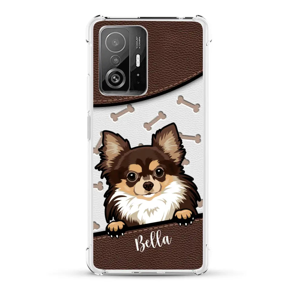 Pet leather look - Personalized Phone Case