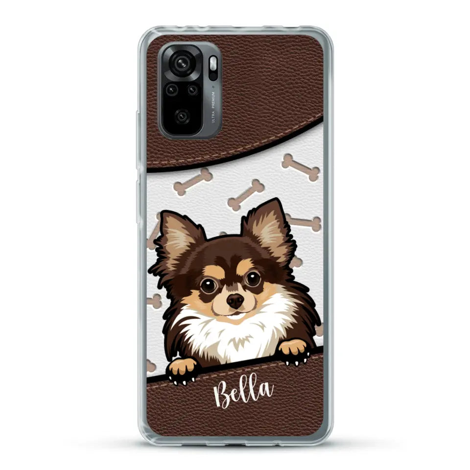 Pet leather look - Personalized Phone Case