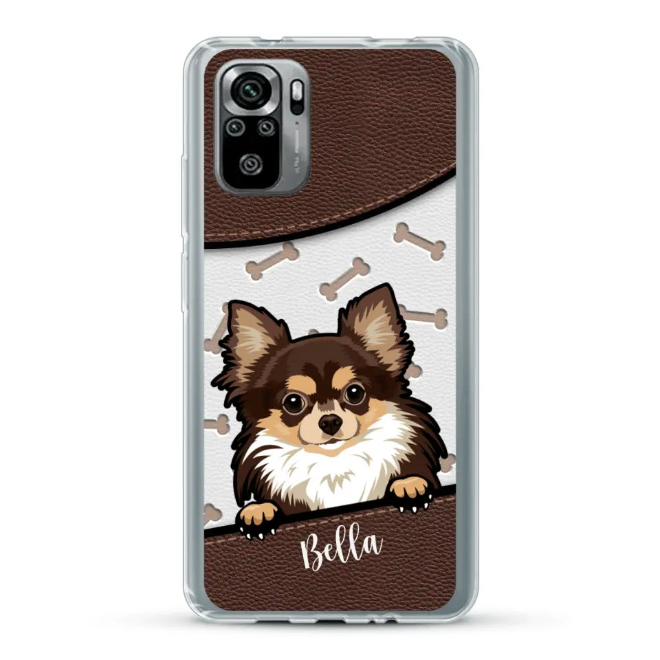 Pet leather look - Personalized Phone Case