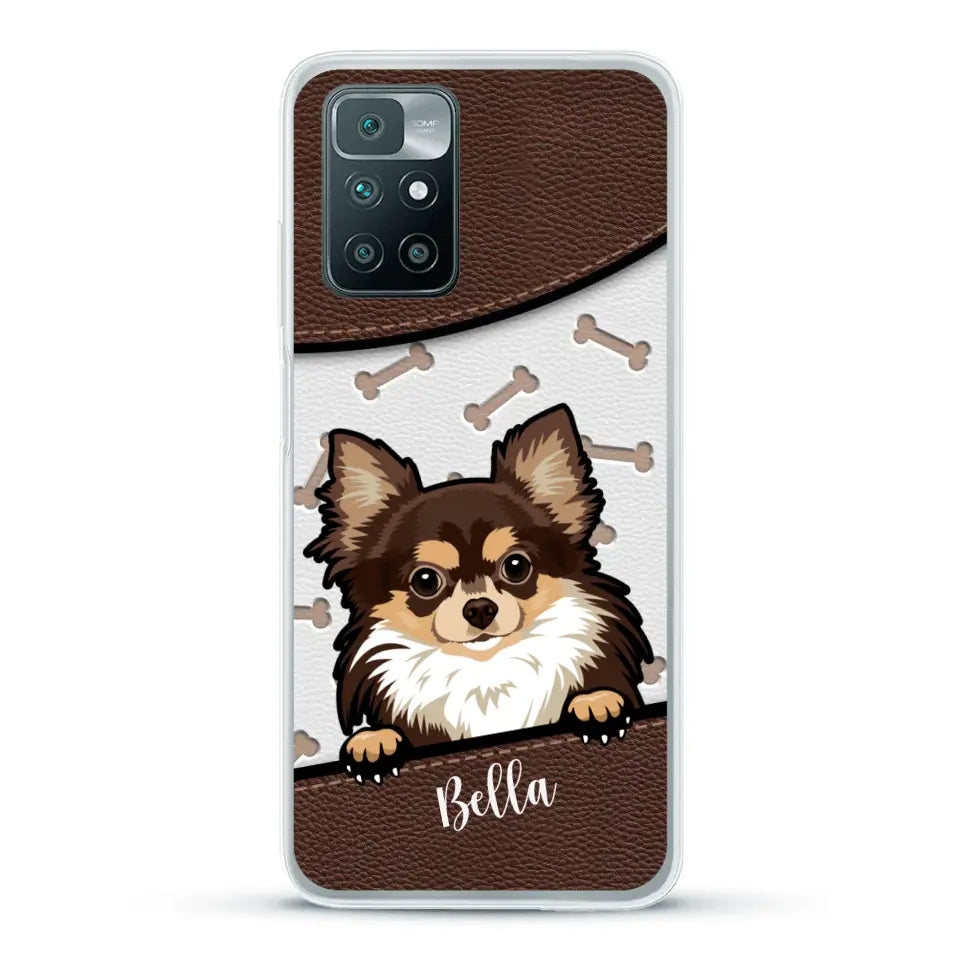 Pet leather look - Personalized Phone Case