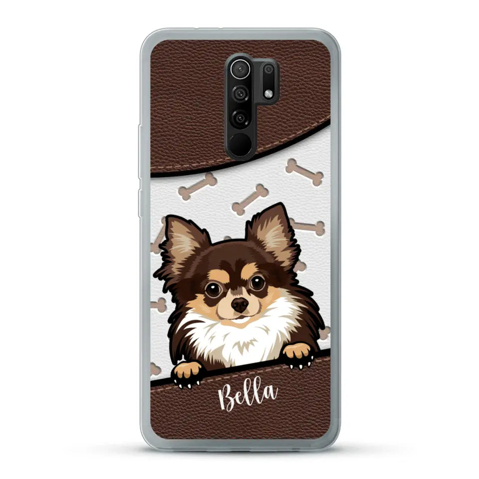 Pet leather look - Personalized Phone Case