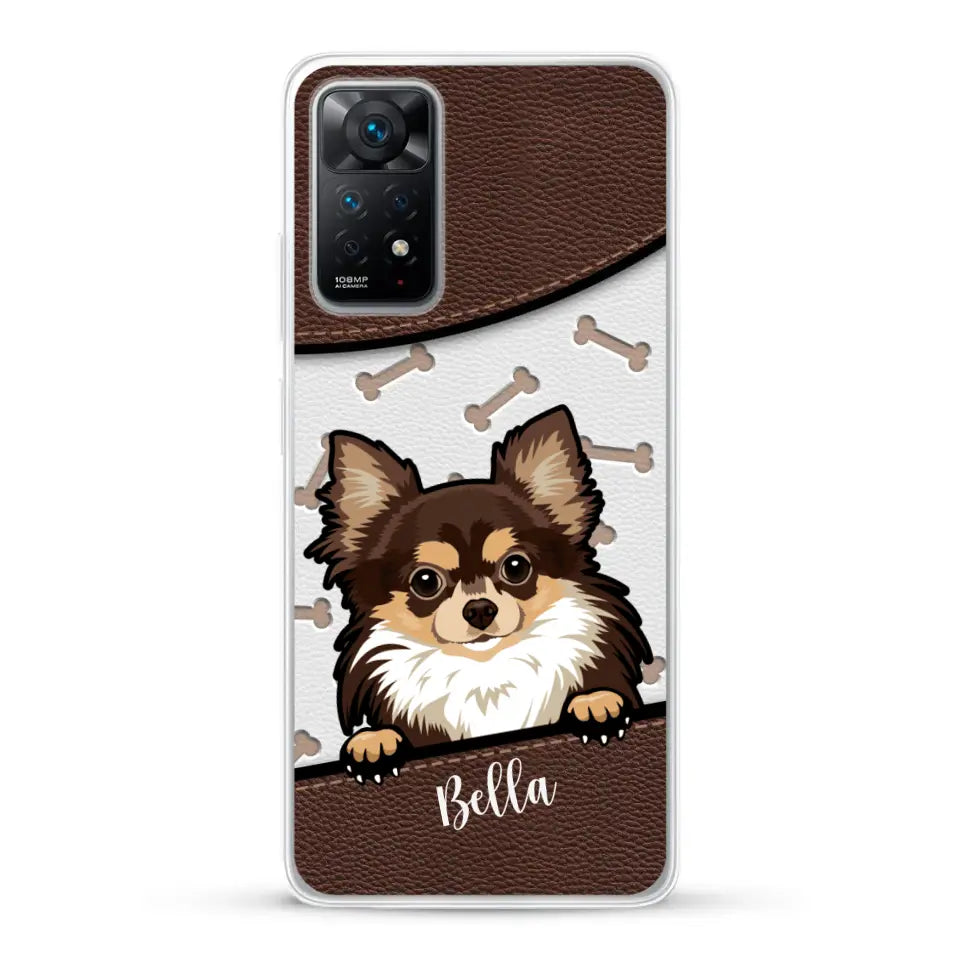 Pet leather look - Personalized Phone Case