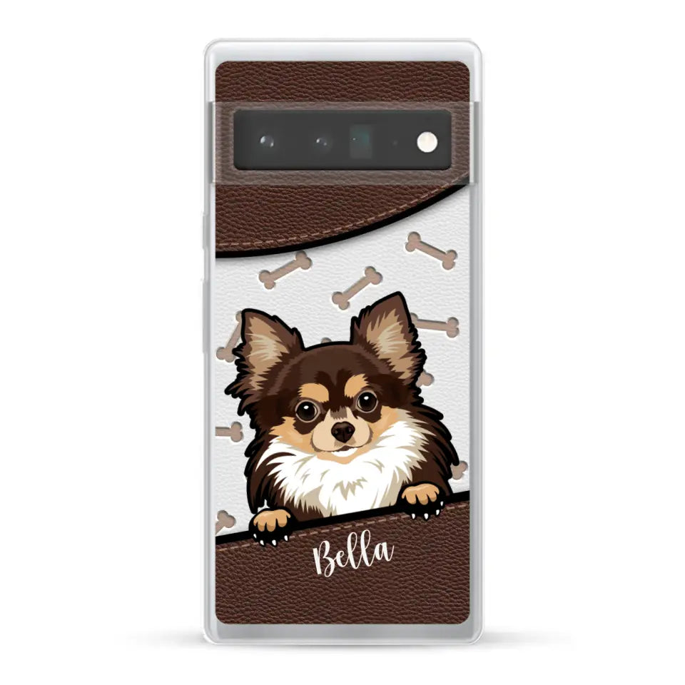 Pet leather look - Personalized Phone Case