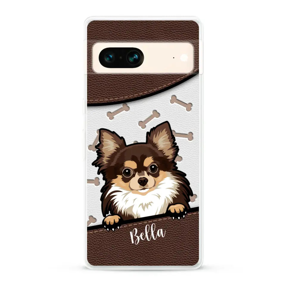 Pet leather look - Personalized Phone Case