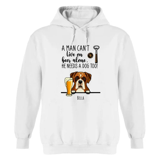 Beer & Woof - Personalized hoodie