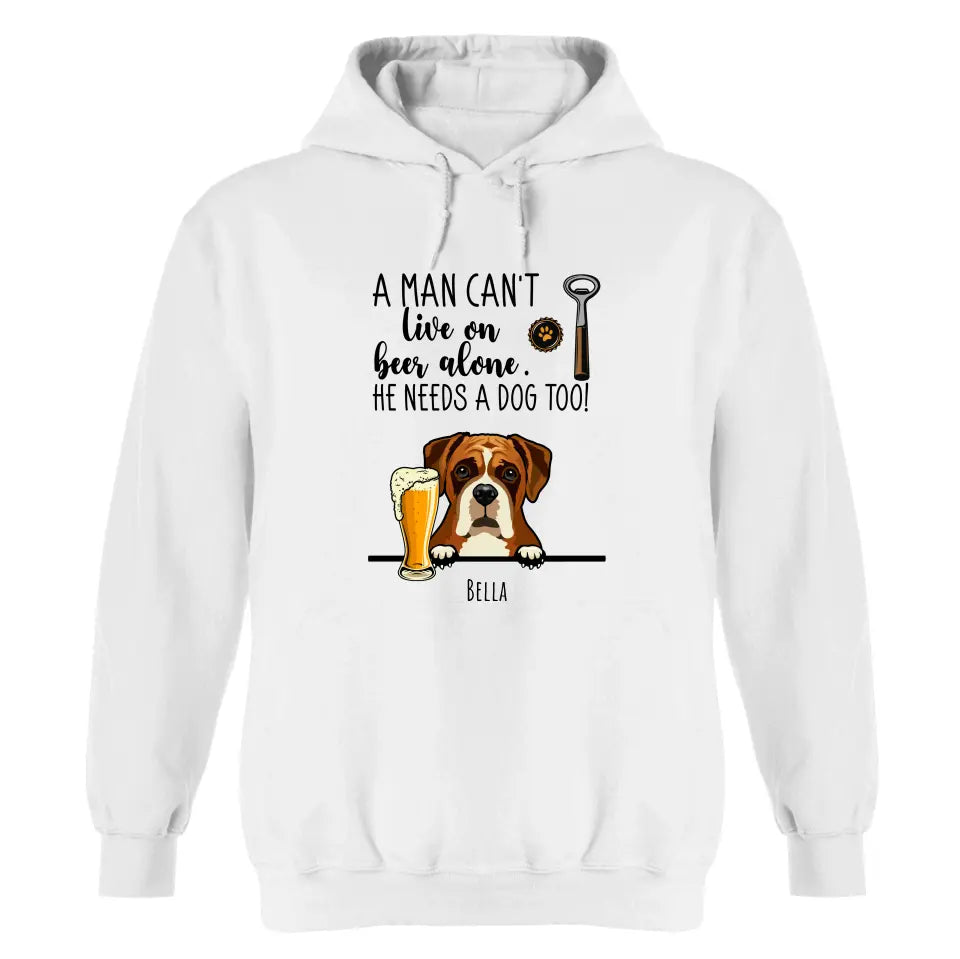 Beer & Woof - Personalized Hoodie