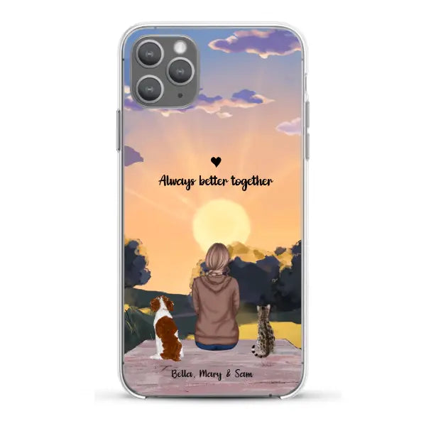 Seasons with pets - Personalized Phone Case