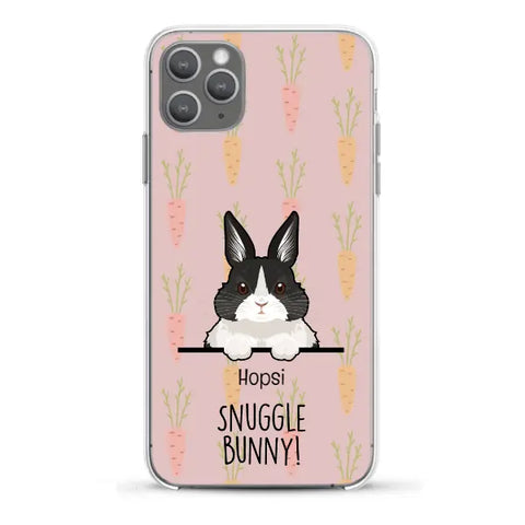 Snuggle bunny - Personalized Phone Case - Featured Image