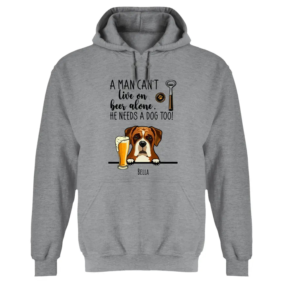 Beer & Woof - Personalized Hoodie