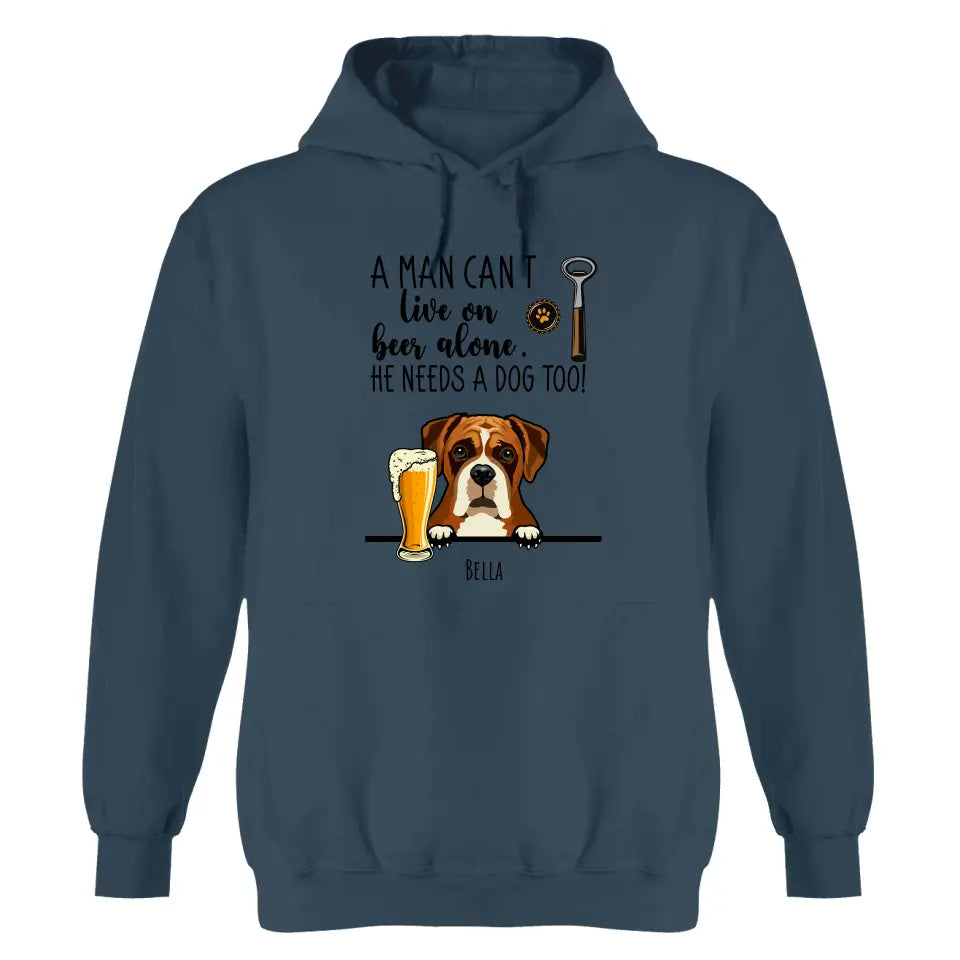 Beer & Woof - Personalized hoodie