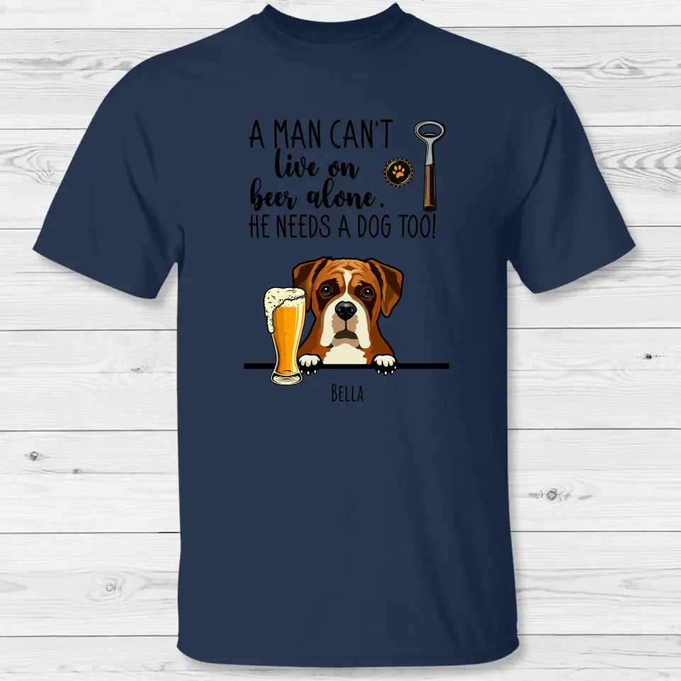 Beer & Woof - Personalized t-shirt