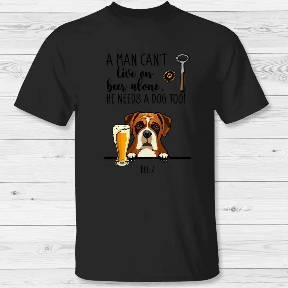 Beer & Woof - Personalized t-shirt