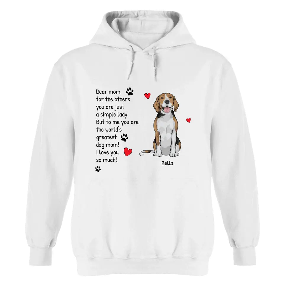 The world's greatest pet parent - Personalized Hoodie