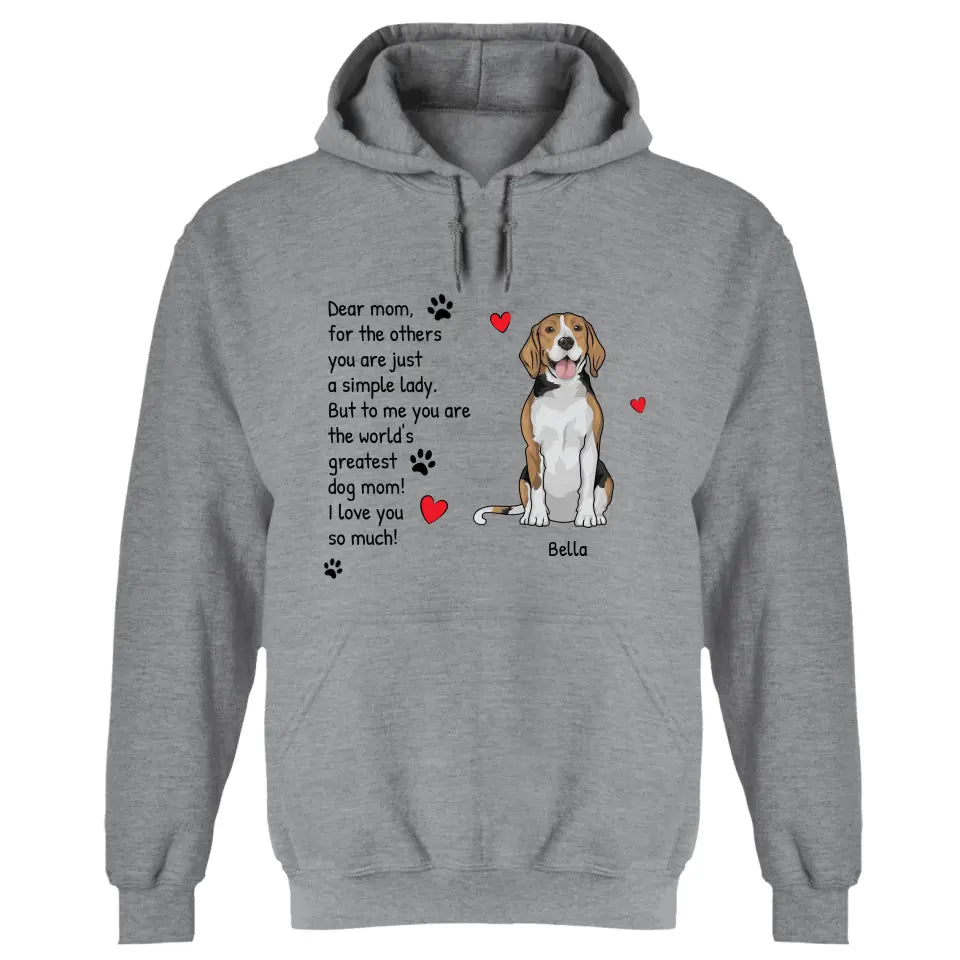 The world's greatest pet parent - Personalized Hoodie