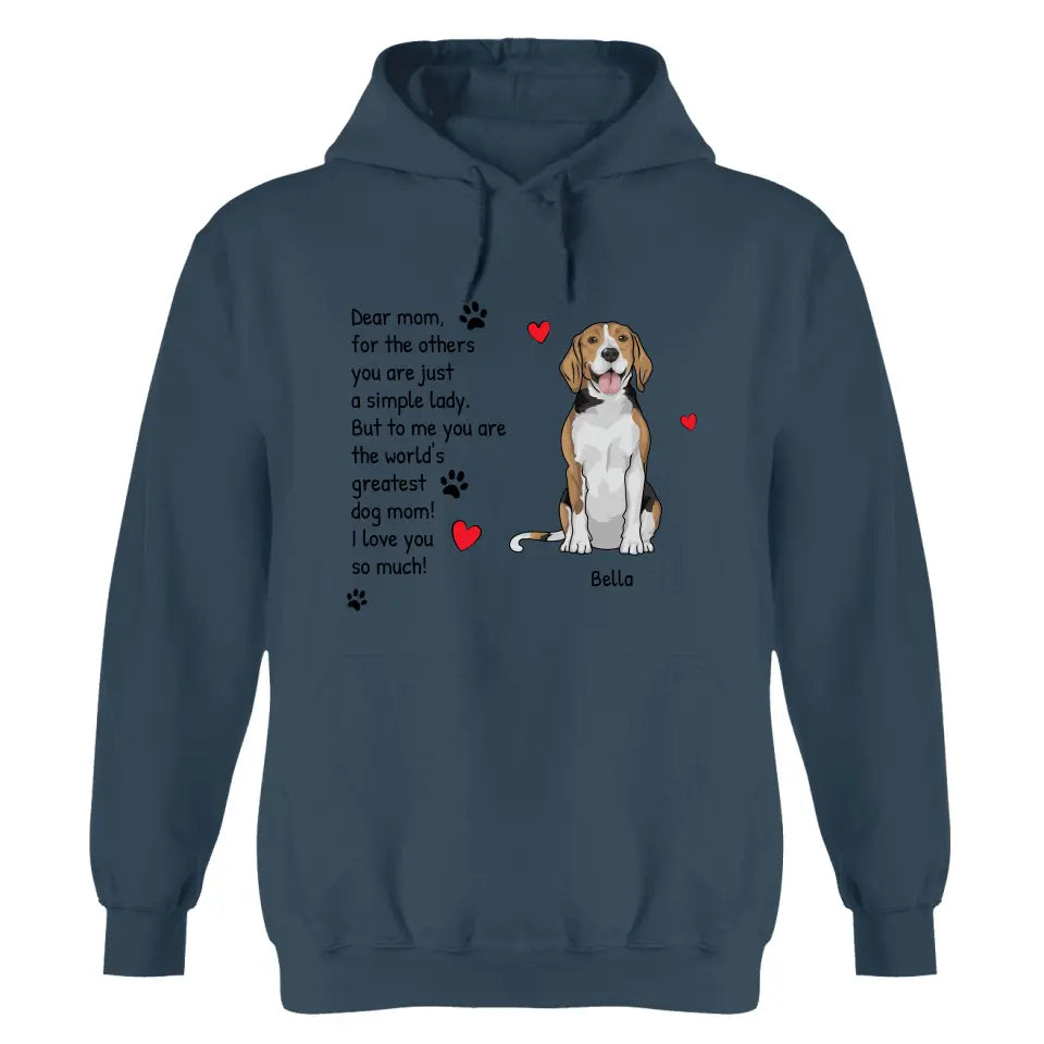 The world's greatest pet parent - Personalized hoodie