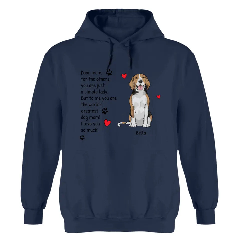 The world's greatest pet parent - Personalized Hoodie