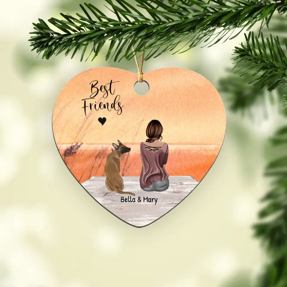 Together with my pet - Personalized ornament