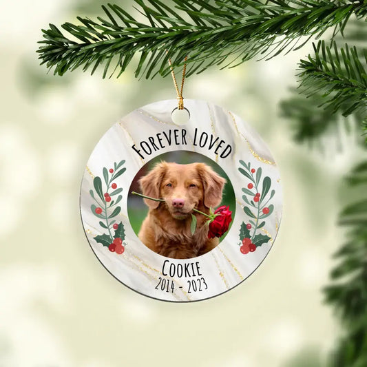 Forever Loved - Personalized ornament