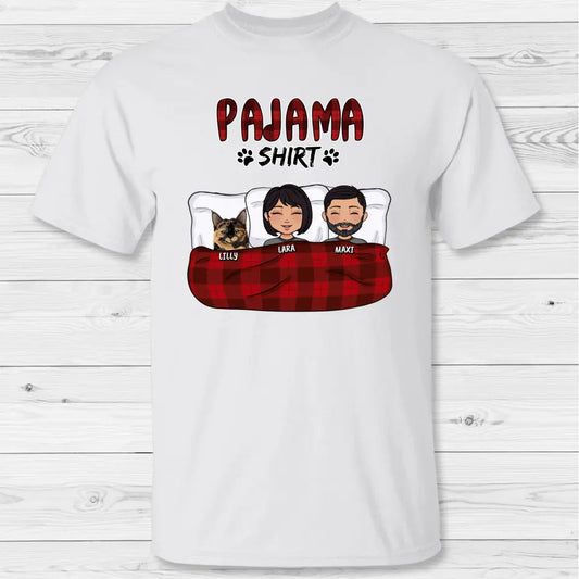 My pajama shirt (couple) - Personalized t-shirt