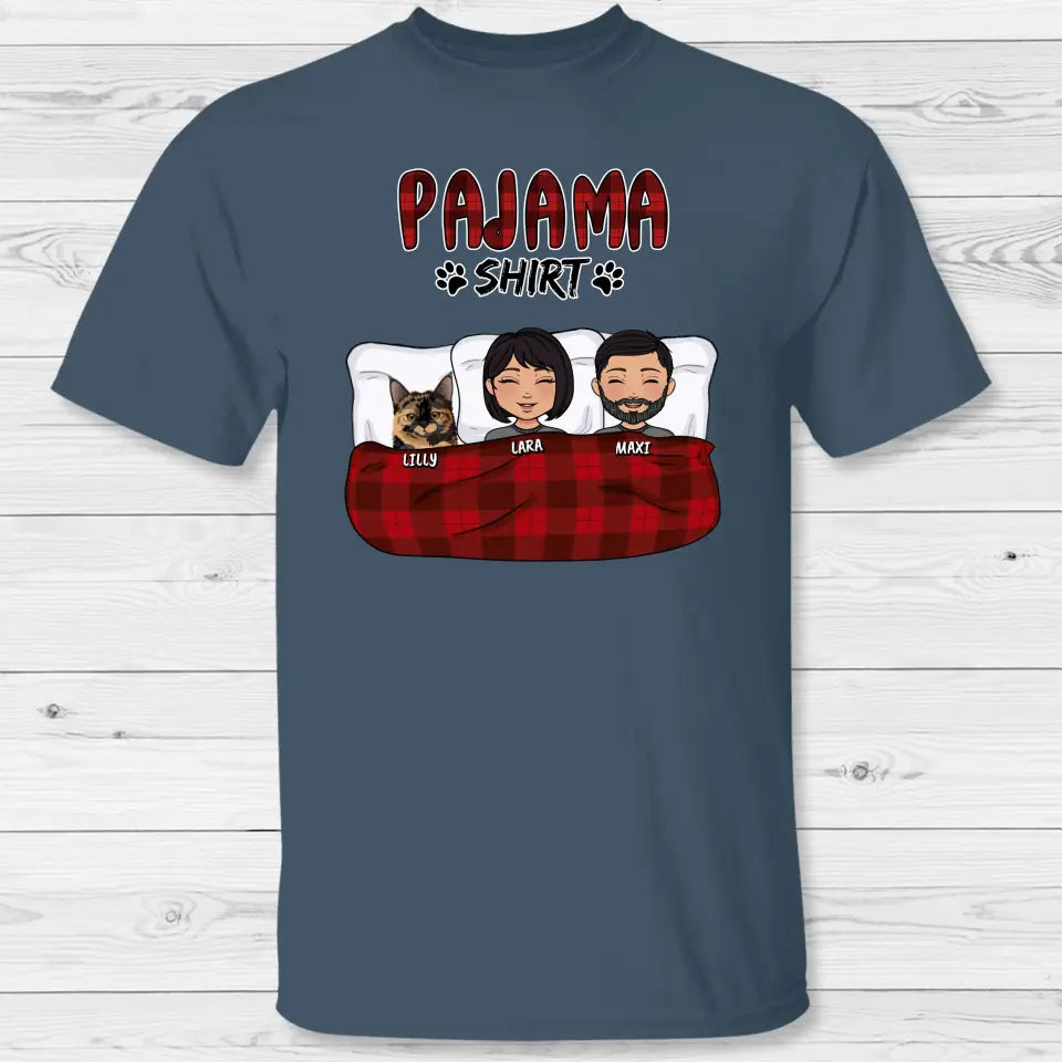 My pajama shirt (couple) - Personalized T-Shirt