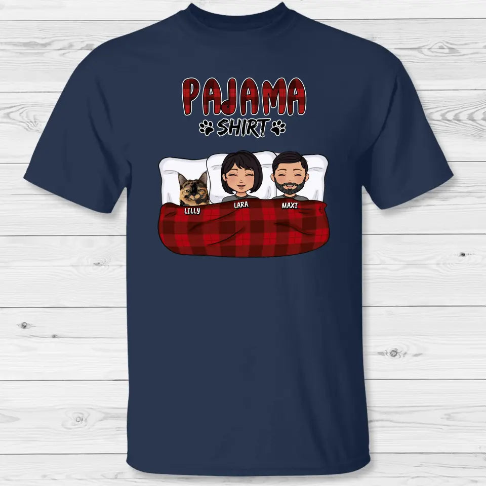 My pajama shirt (couple) - Personalized T-Shirt