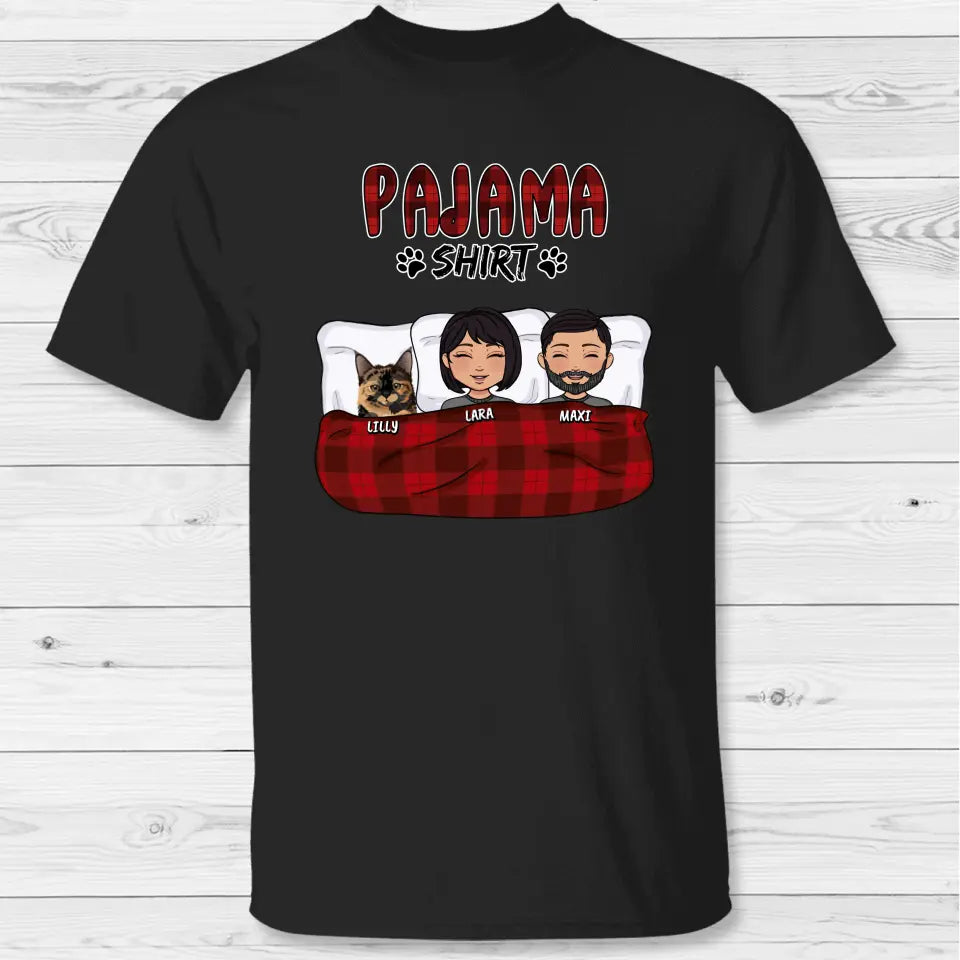 My pajama shirt (couple) - Personalized T-Shirt