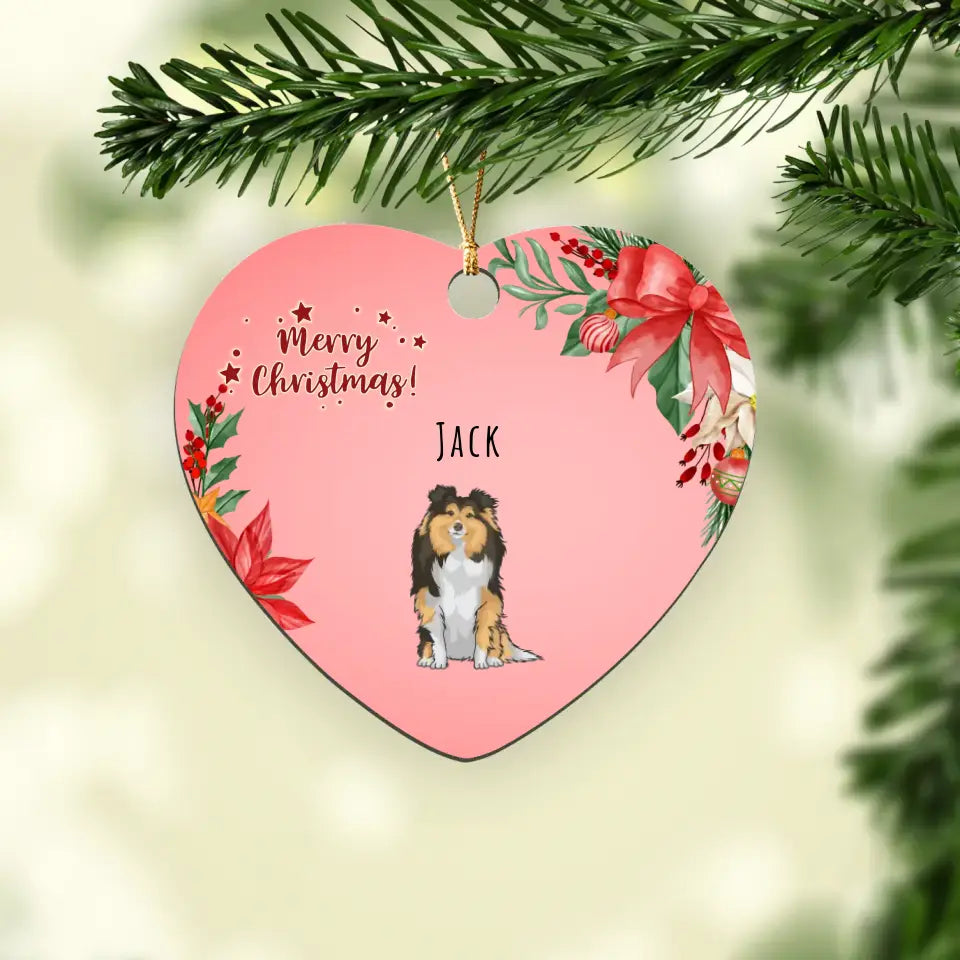 Merry Christmas - Personalized ornament