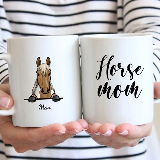 Horse mom - Personalized mug