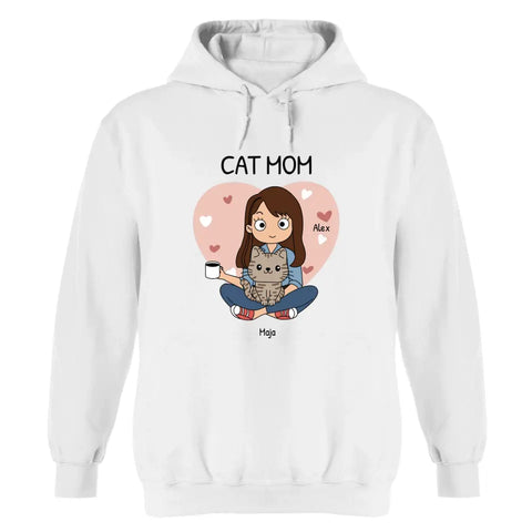 Pet parent - Personalized Hoodie (Comic style) - Featured Image