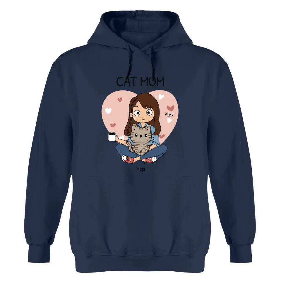 Pet parent - Personalized hoodie (Comic style)