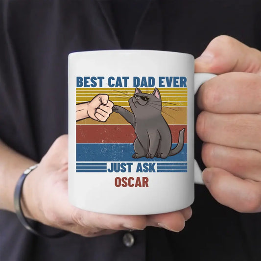 Best cat parent ever - Personalized Mug